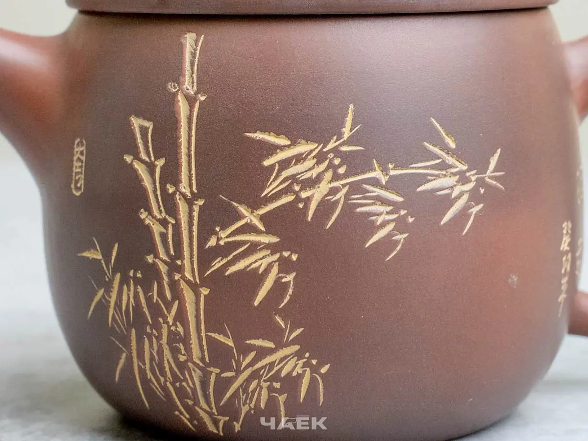 Чайник из Гуанси № 188, керамика Циньчжоу, 161 мл