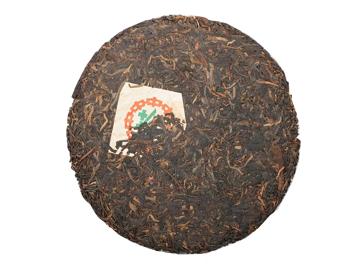 Шен пуэр «Зелёная печать», 1999 год, 357 грамм