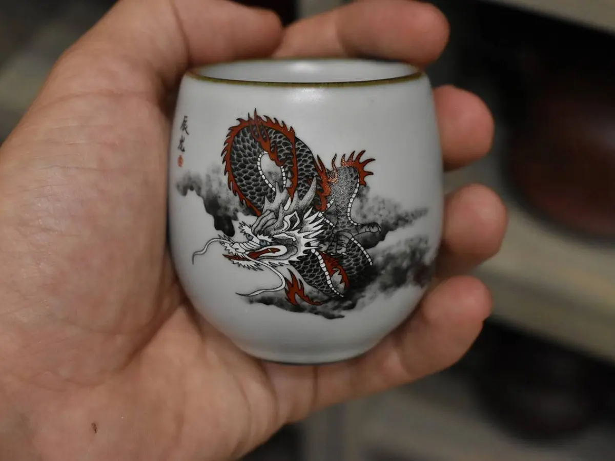 Пиала 5, керамика Цзиндэчжэнь, 97 мл