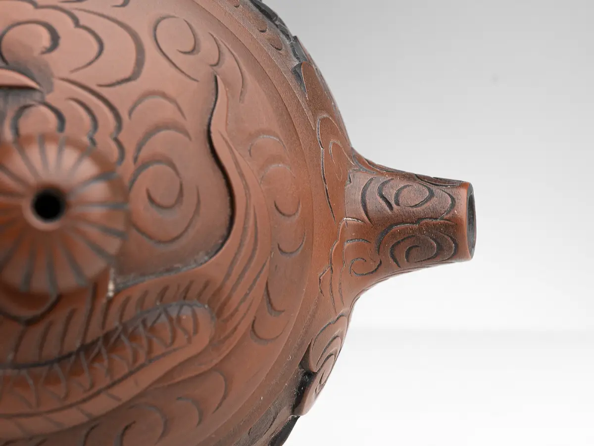 Чайник № 799 из керамики Цзяньшуй, 196 мл