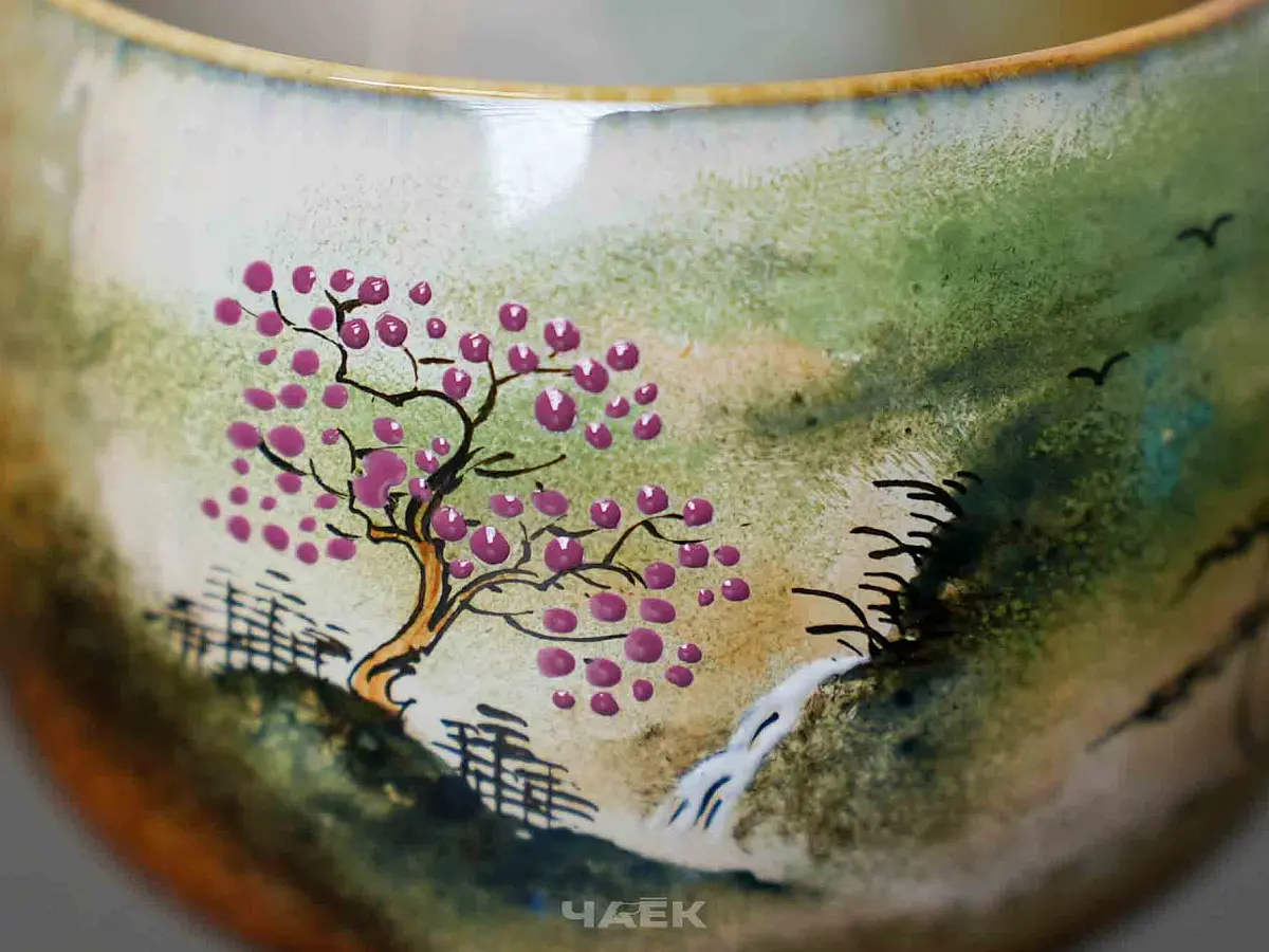 Пиала № 253, керамика Цзиндэчжэнь, 112 мл