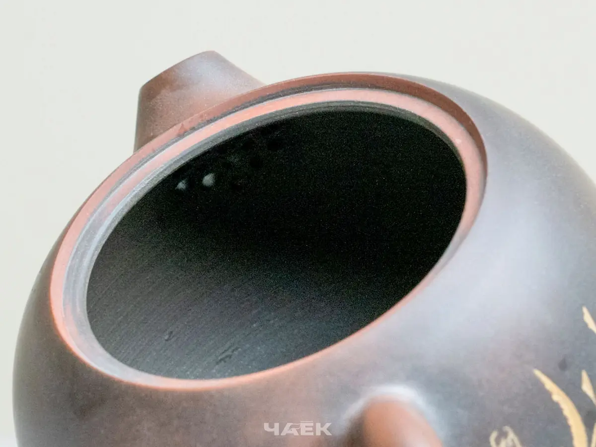 Чайник из Гуанси № 154, керамика Циньчжоу, 130 мл