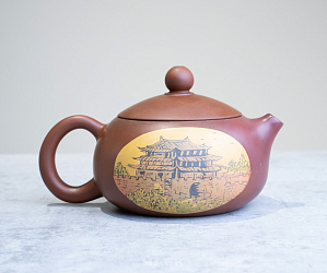 Чайник из керамики Цзяньшуй, 146 мл, №34