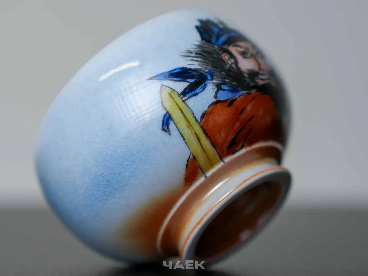 Пиала № 327, керамика Цзиндэчжэнь, 121 мл