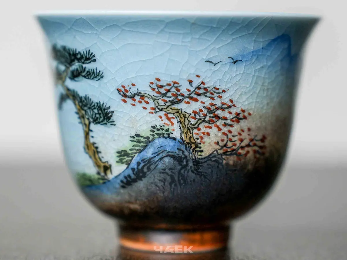 Пиала № 323, керамика Цзиндэчжэнь, 99 мл