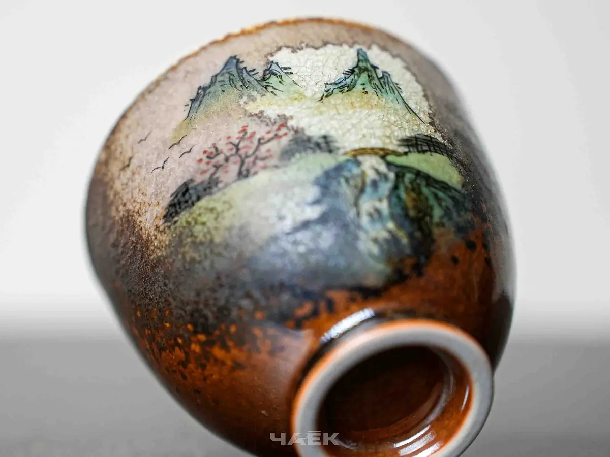 Пиала № 319, керамика Цзиндэчжэнь, 104 мл