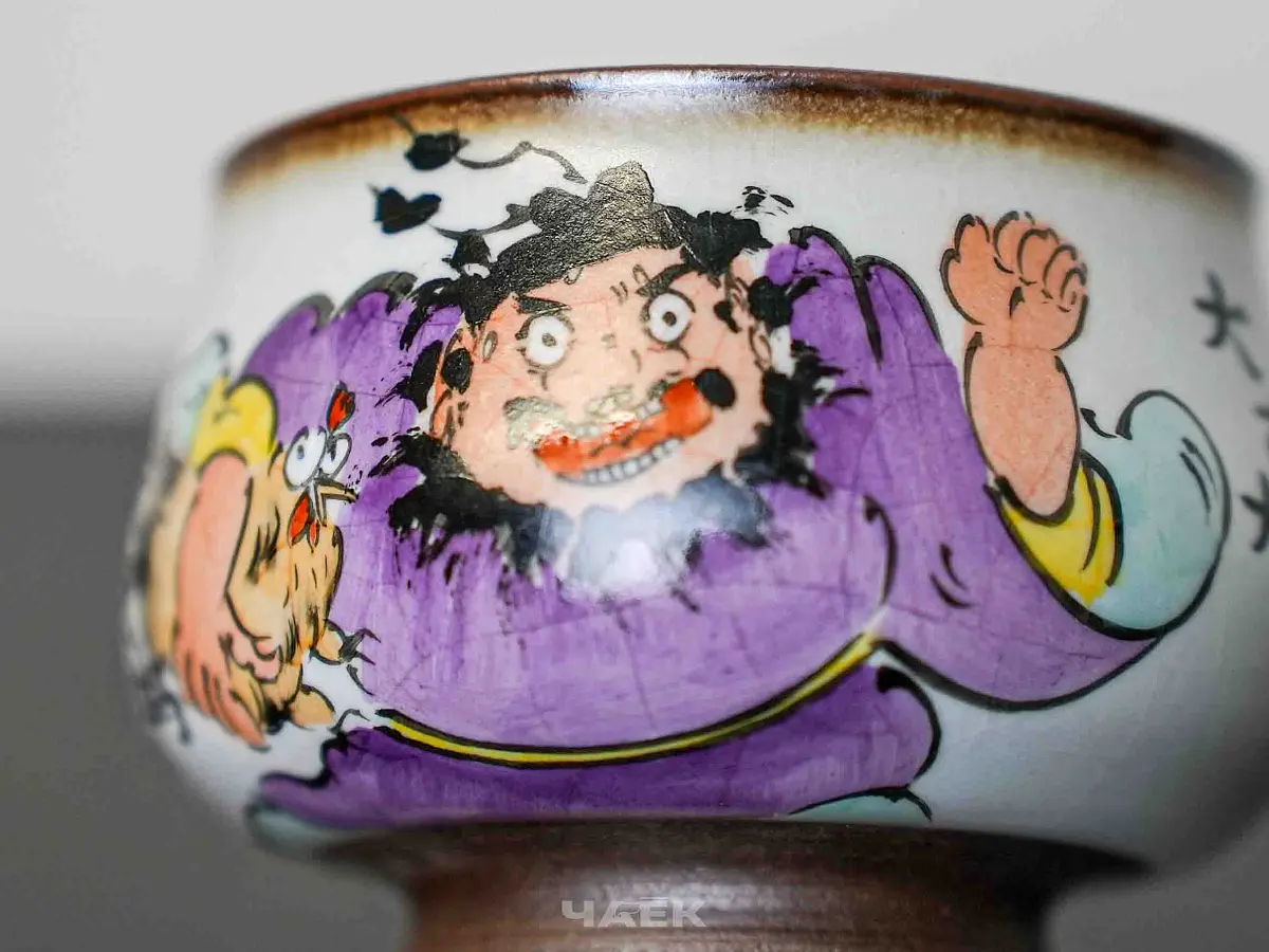 Пиала № 284, керамика Цзиндэчжэнь, 77 мл