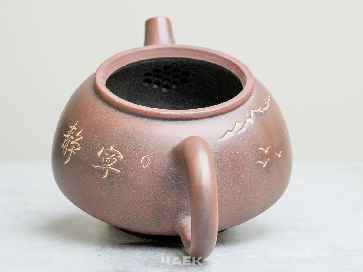 Чайник из Гуанси № 178, керамика Циньчжоу, 120 мл