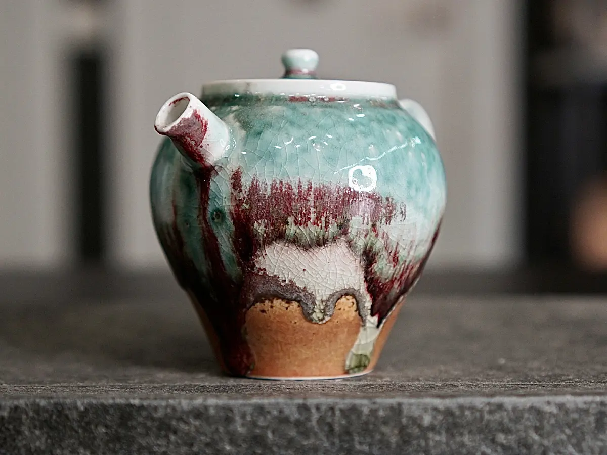 Чайник 17, керамика Цзиндэчжэнь, 212 мл