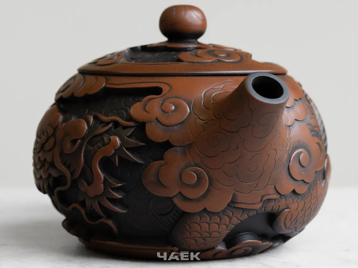 Чайник № 129 из керамики Цзяньшуй, 225 мл