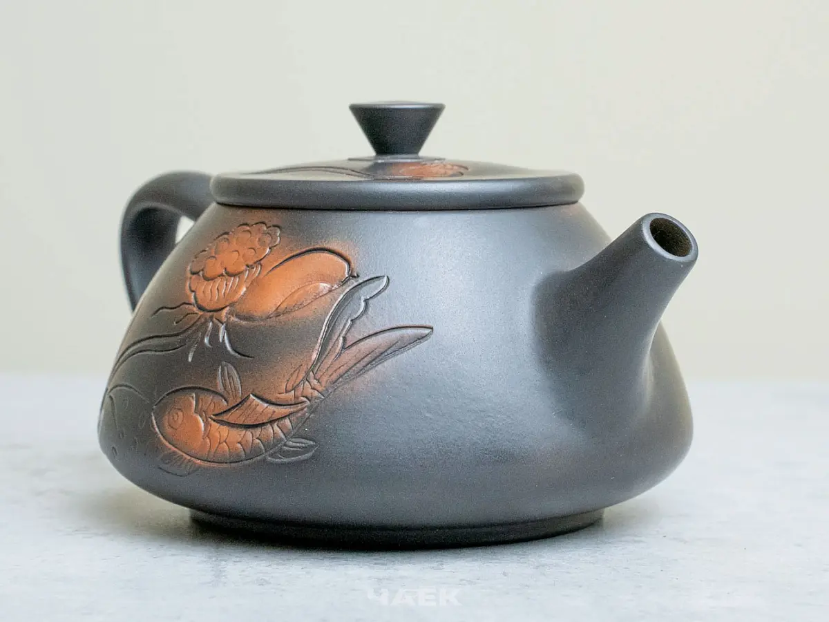 Чайник из Гуанси № 150, керамика Циньчжоу, 165 мл