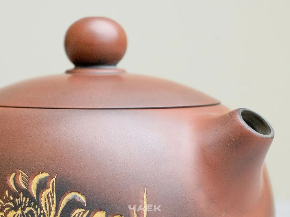 Чайник из Гуанси № 182, керамика Циньчжоу, 230 мл