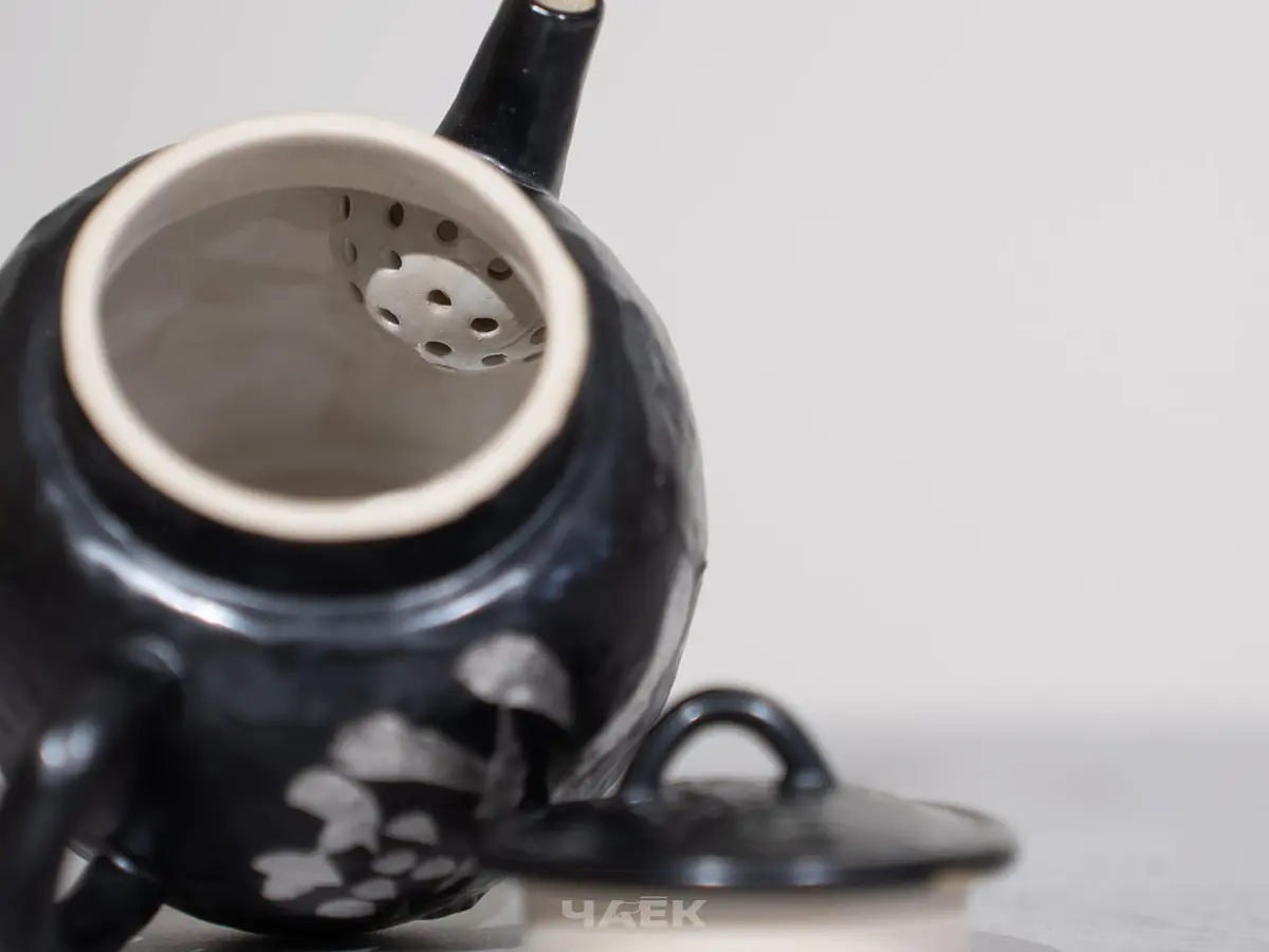 Чайник № 615, керамика Дэхуа, 110 мл