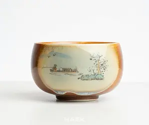 Пиала № 474, керамика Цзиндэчжэнь, 130 мл