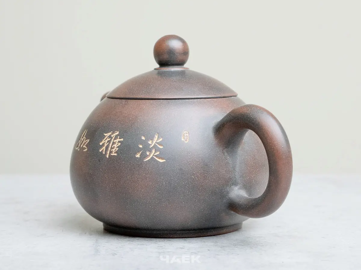 Чайник из Гуанси № 169, керамика Циньчжоу, 145 мл