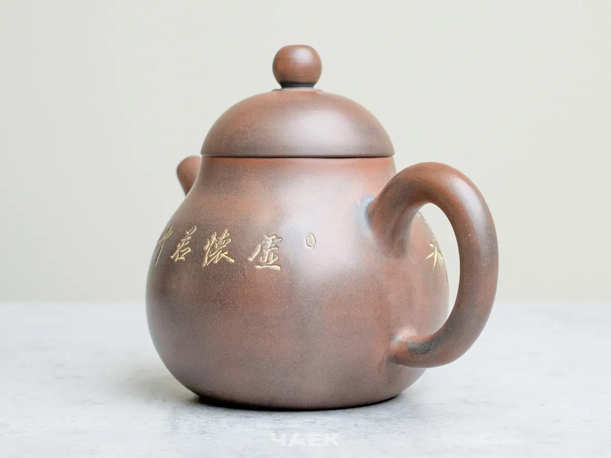 Чайник из Гуанси № 177, керамика Циньчжоу, 115 мл