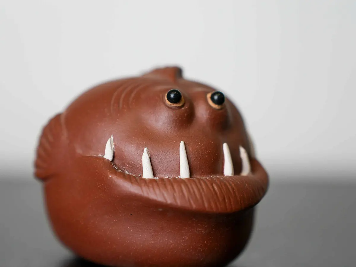 Чайная фигурка «Рыбка» № 45, исинская глина