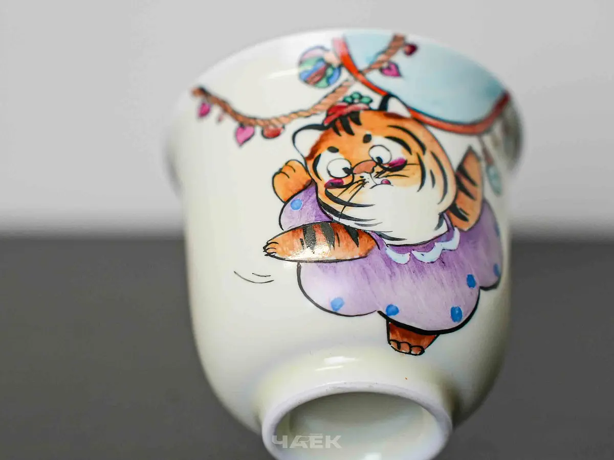 Пиала № 287, керамика Цзиндэчжэнь, 83 мл