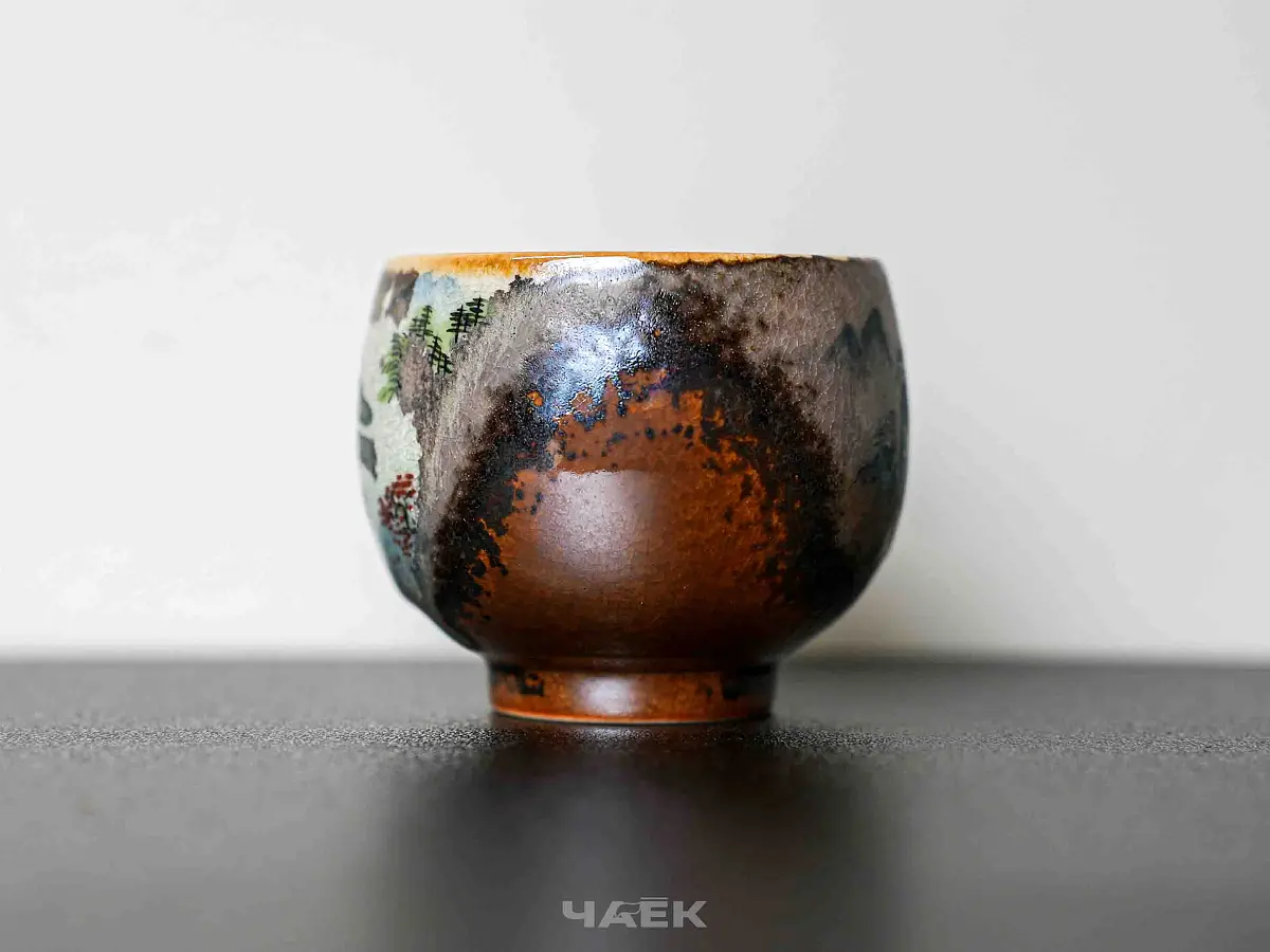 Пиала № 320, керамика Цзиндэчжэнь, 123 мл