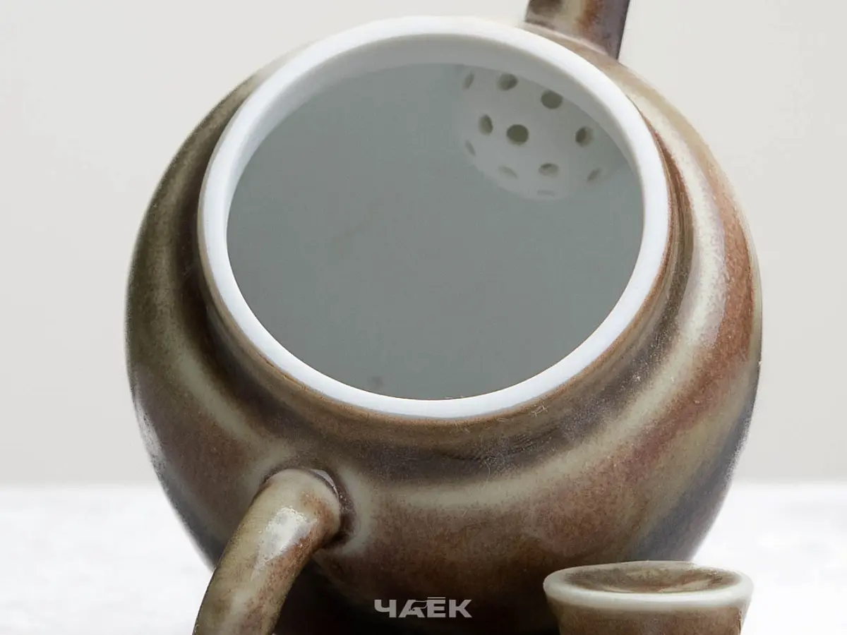 Чайник № 21, керамика Цзиндэчжэнь, 105 мл