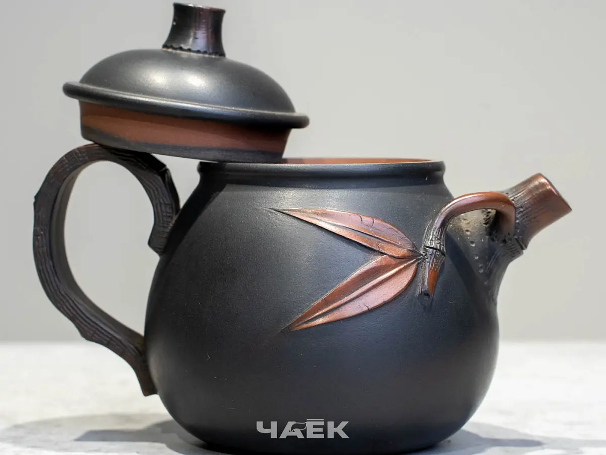 Чайник из керамики Цзяньшуй, 175 мл, № 8
