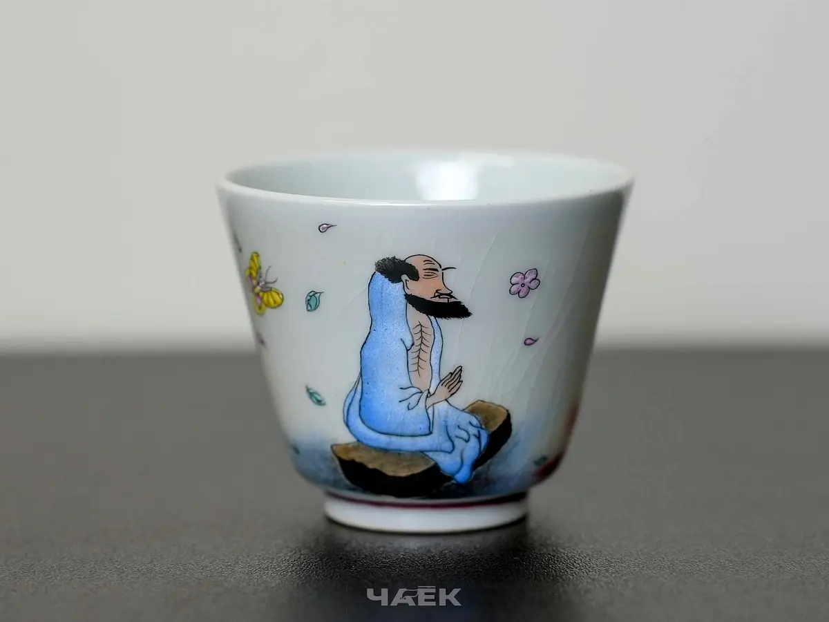 Пиала № 268, керамика Цзиндэчжэнь, 76 мл