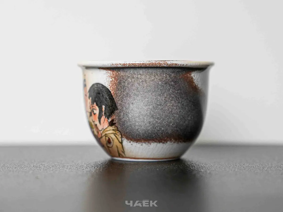 Пиала «НаруХина» № 317, керамика Цзиндэчжэнь, 111 мл