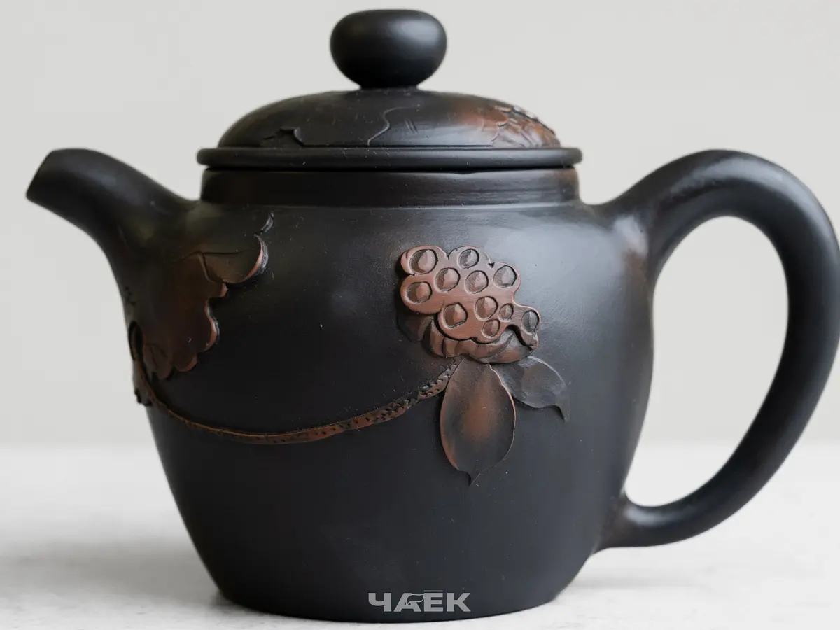 Чайник № 145 из керамики Цзяньшуй, 187 мл