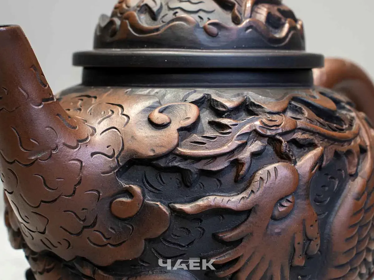 Чайник из керамики Цзяньшуй, 380 мл, № 6