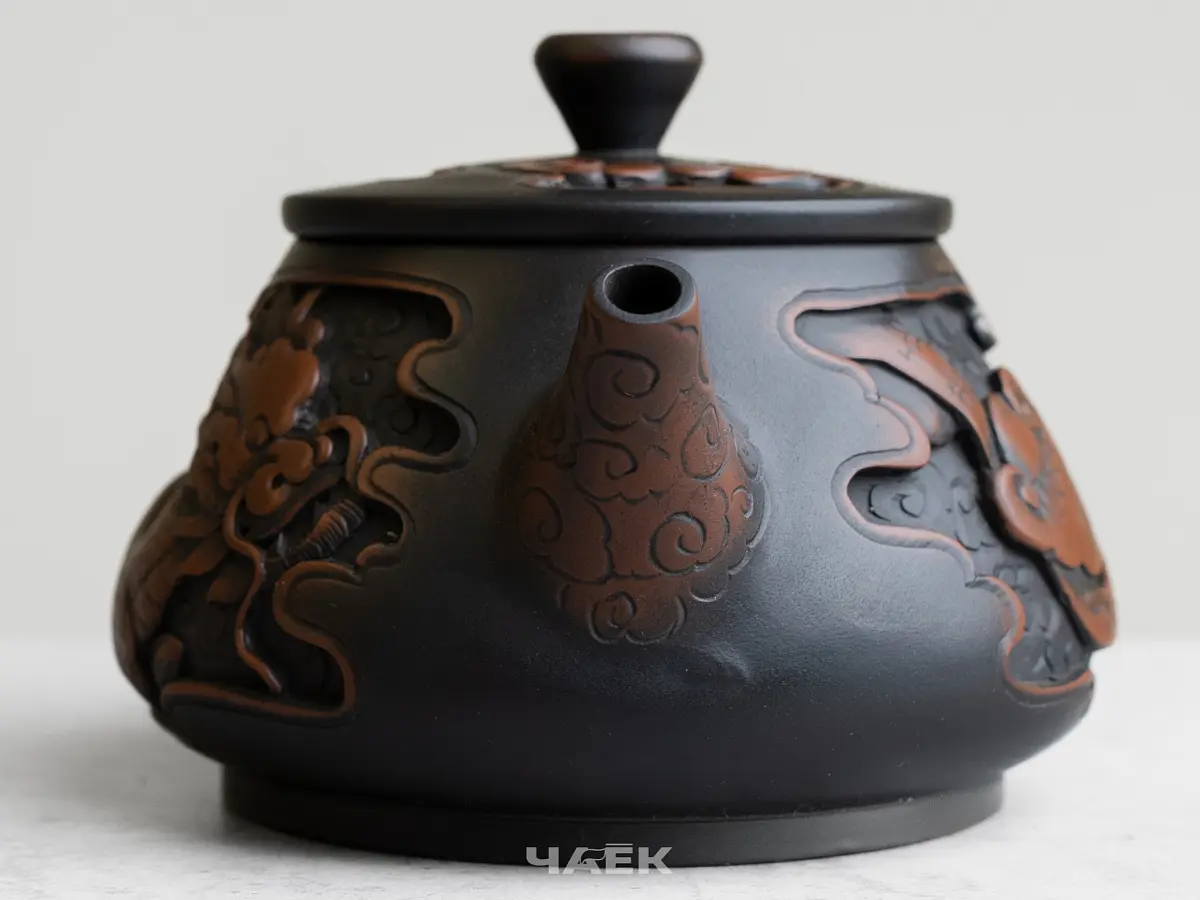 Чайник № 130 из керамики Цзяньшуй, 286 мл