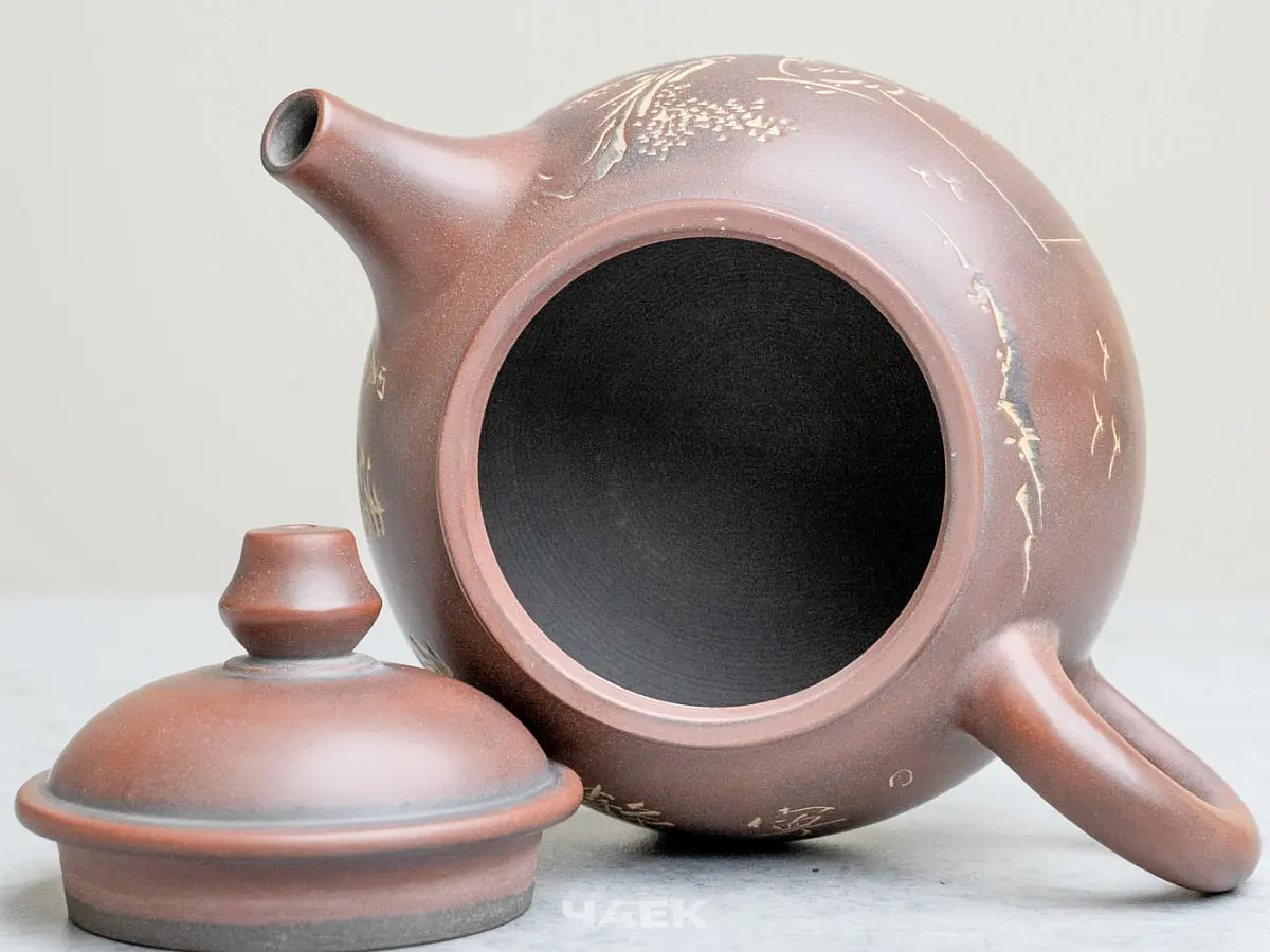 Чайник из Гуанси № 178, керамика Циньчжоу, 120 мл