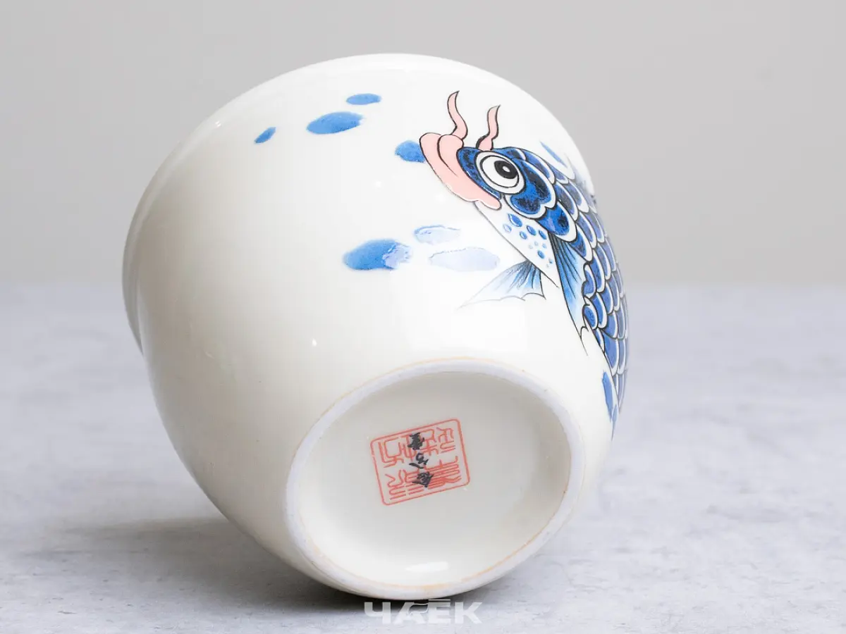 Пиала «Рыба» № 343, керамика, 110 мл