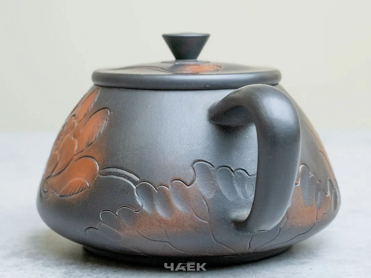Чайник из Гуанси № 150, керамика Циньчжоу, 165 мл