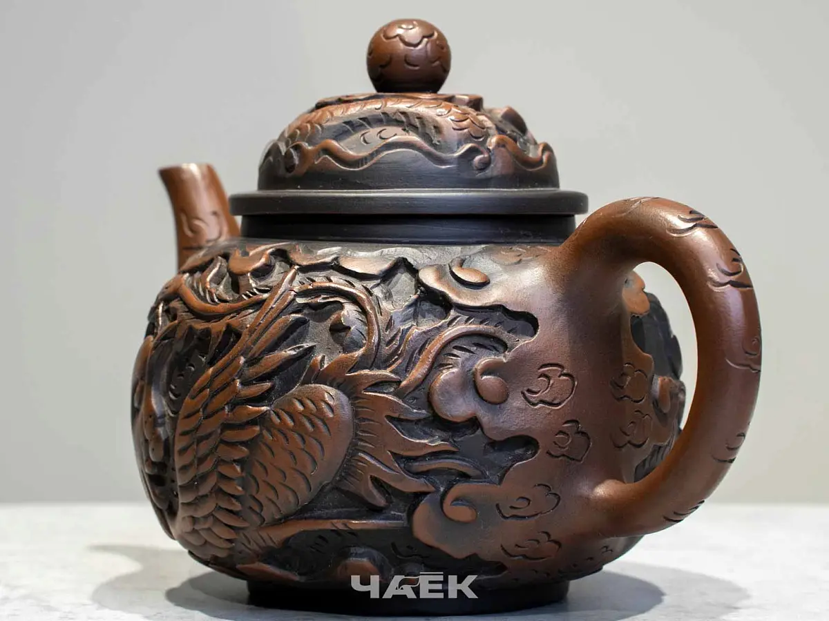 Чайник из керамики Цзяньшуй, 380 мл, № 6