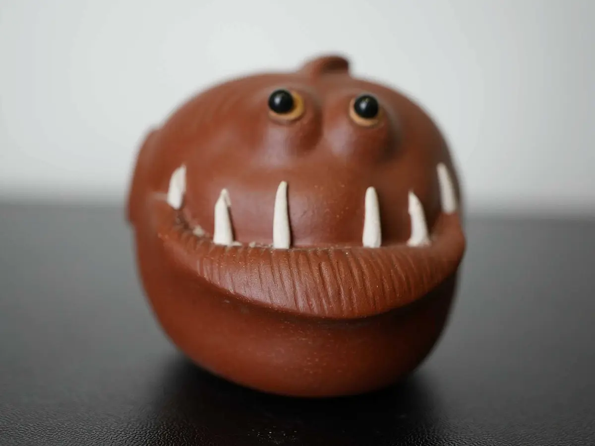 Чайная фигурка «Рыбка» № 45, исинская глина