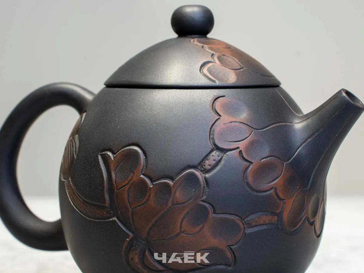 Чайник из керамики Цзяньшуй, 194 мл, № 17