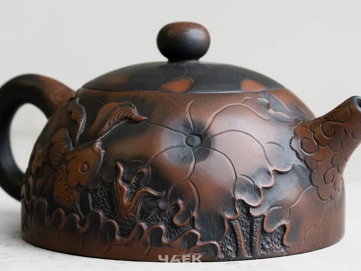 Чайник № 138 из керамики Цзяньшуй, 180 мл