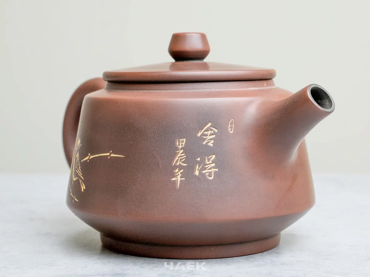 Чайник из Гуанси № 176, керамика Циньчжоу, 200 мл