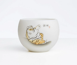 Пиала «Тигр» № 24, керамика, 130 мл