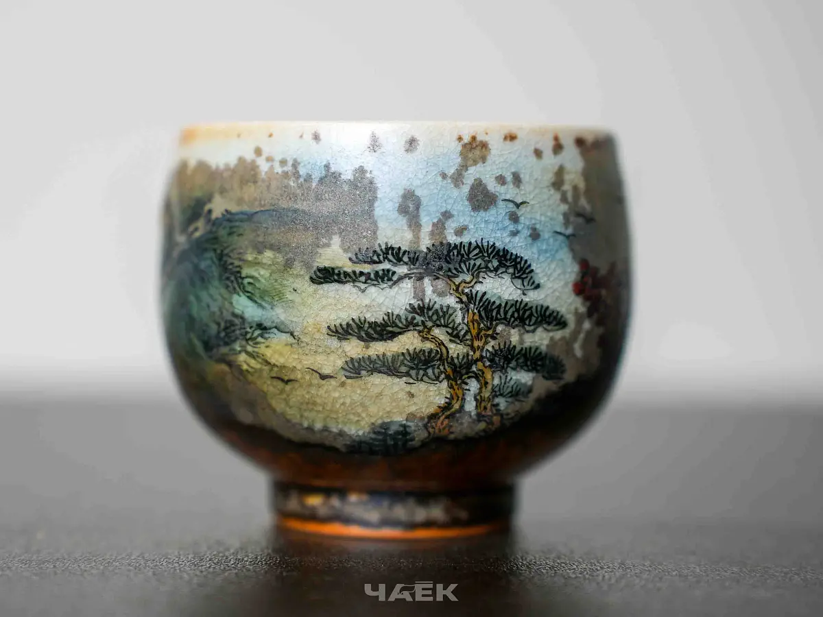 Пиала № 328, керамика Цзиндэчжэнь, 121 мл