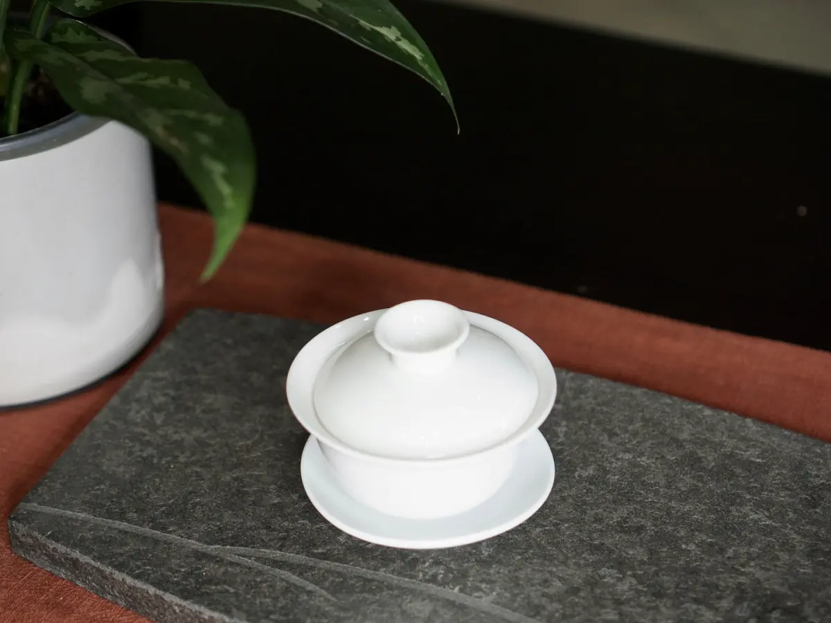 Гайвань № 25, «Белая», фарфор, 110 мл