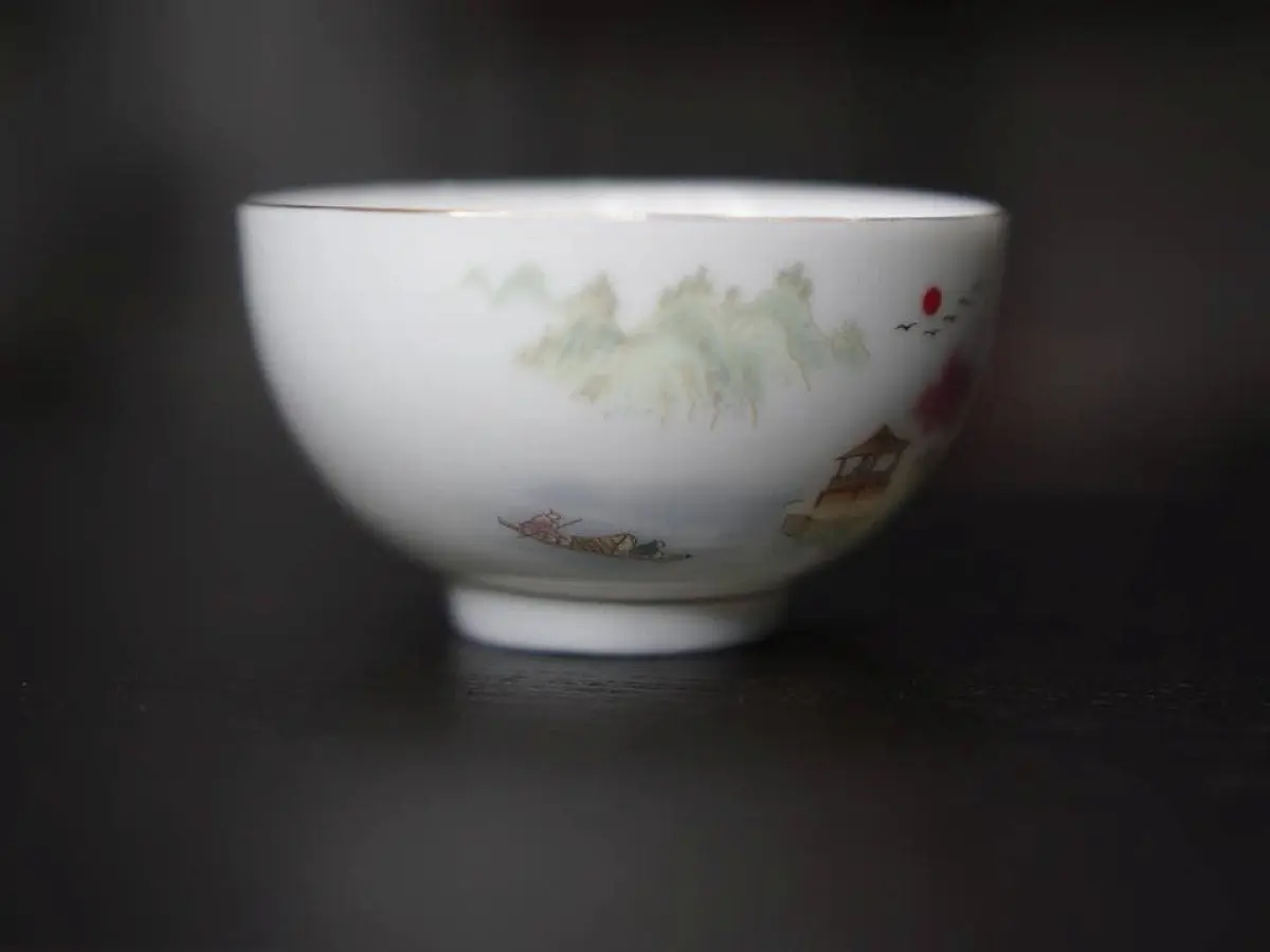 Пиала № 3, фарфор, 68 мл