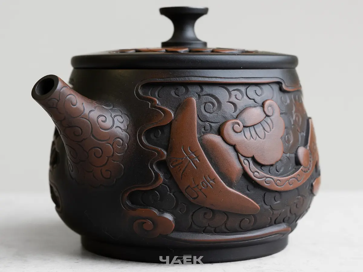 Чайник № 131 из керамики Цзяньшуй, 335 мл