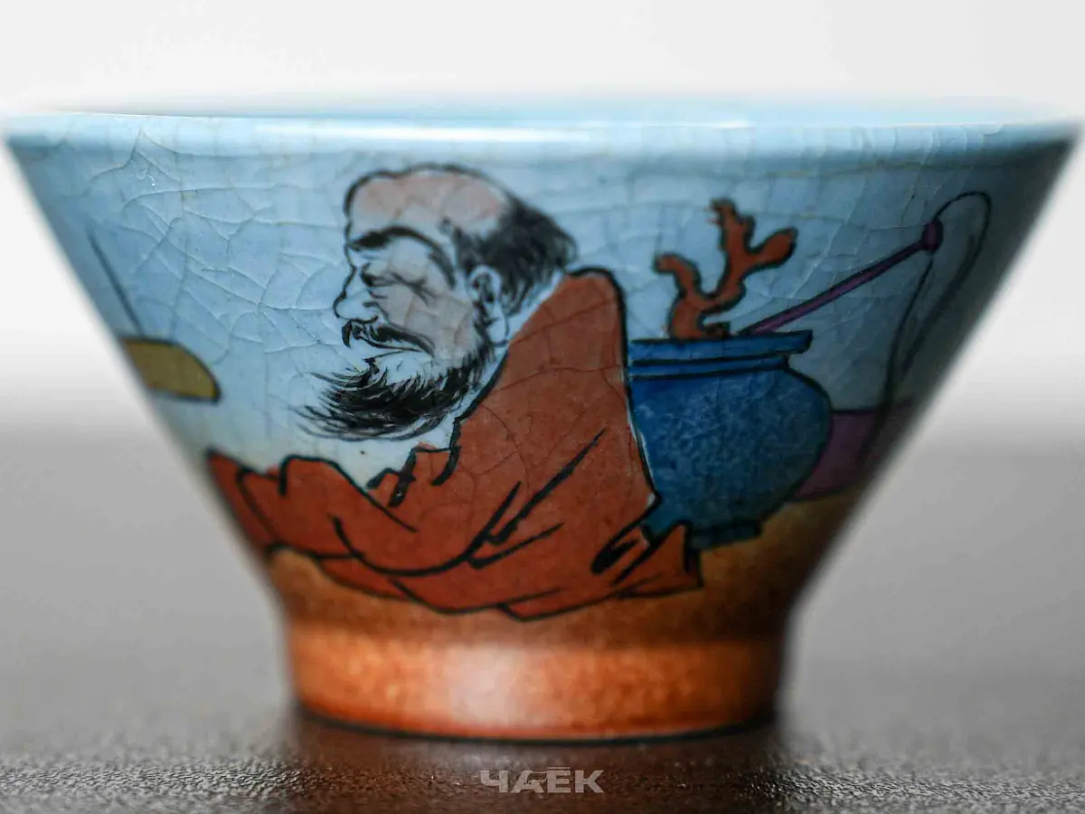 Пиала № 310, керамика Цзиндэчжэнь, 75 мл