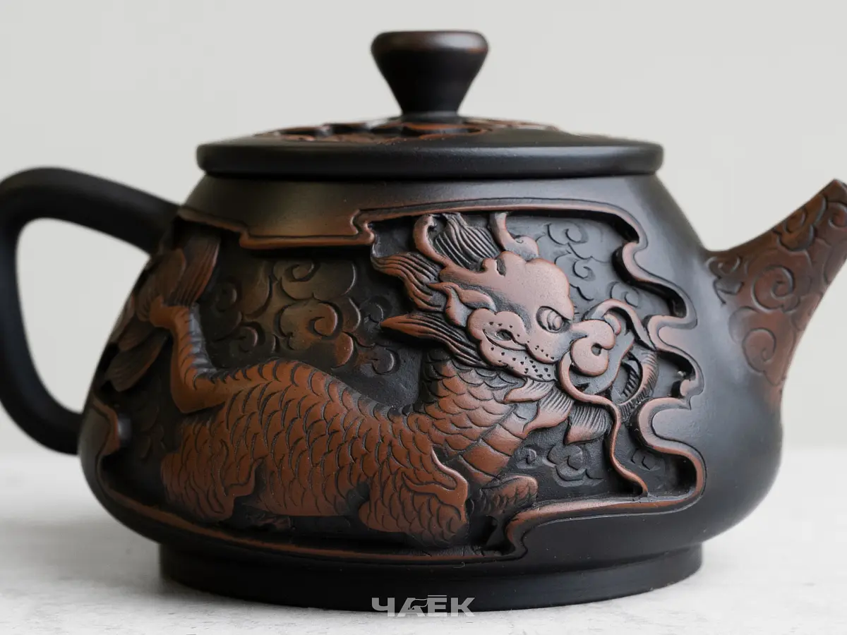 Чайник № 130 из керамики Цзяньшуй, 286 мл