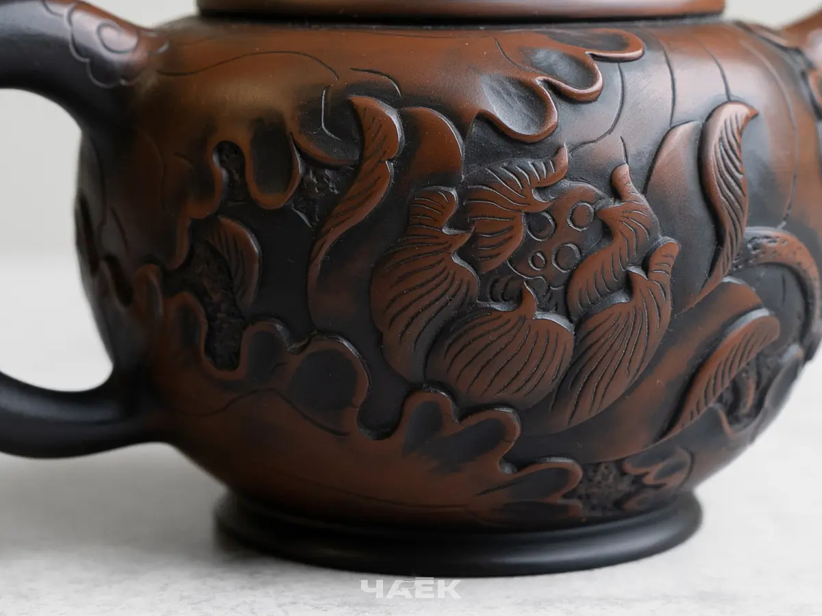 Чайник № 142 из керамики Цзяньшуй, 206 мл