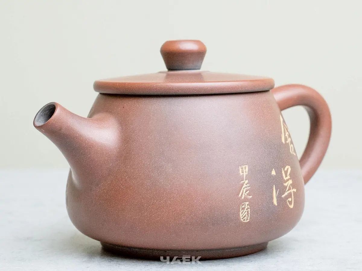 Чайник из Гуанси № 153, керамика Циньчжоу, 115 мл