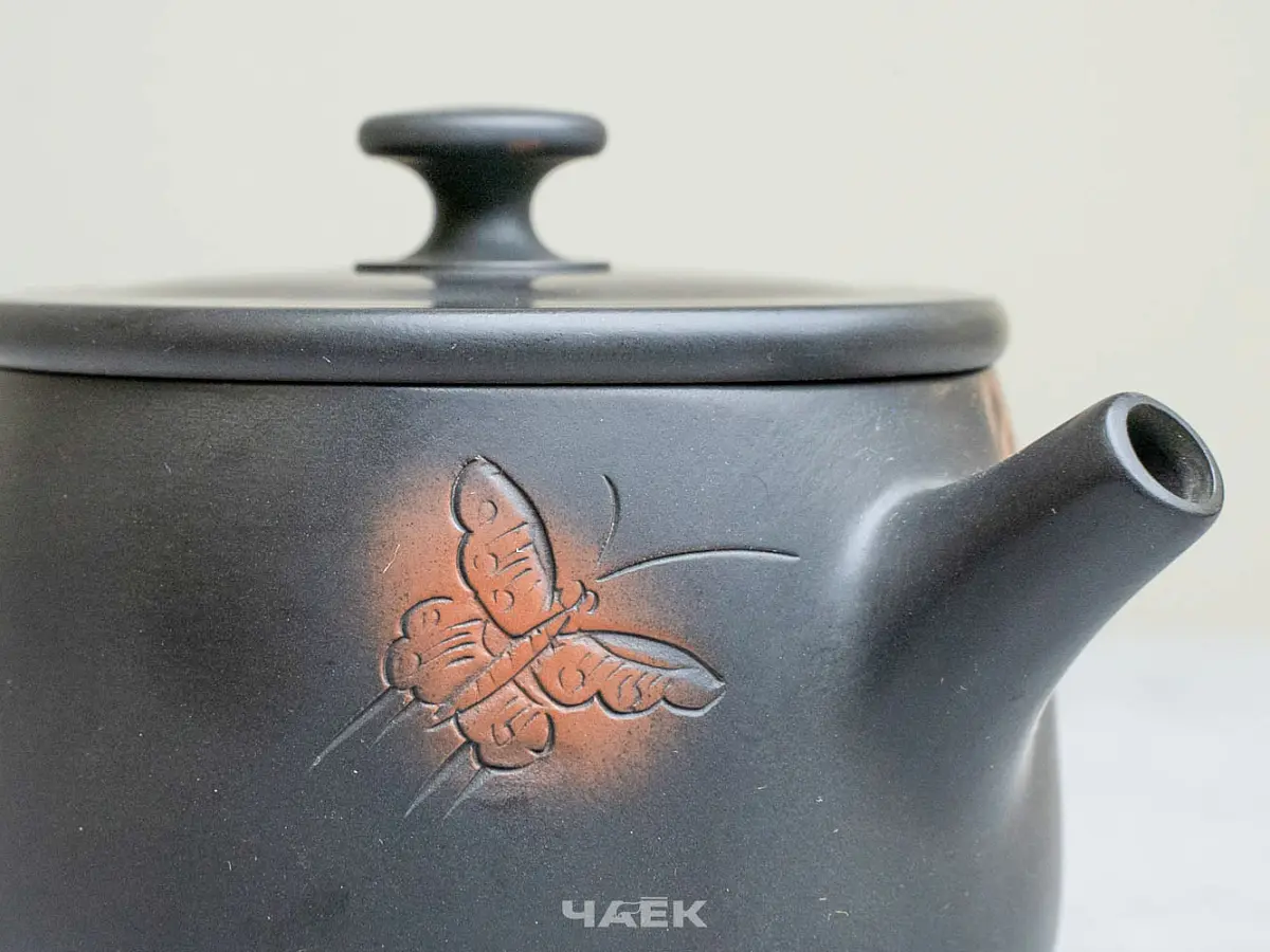 Чайник из Гуанси № 158, керамика Циньчжоу, 180 мл