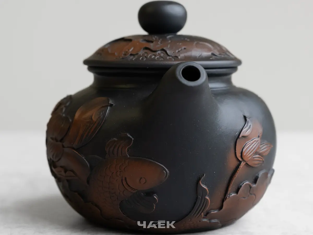 Чайник № 147 из керамики Цзяньшуй, 185 мл