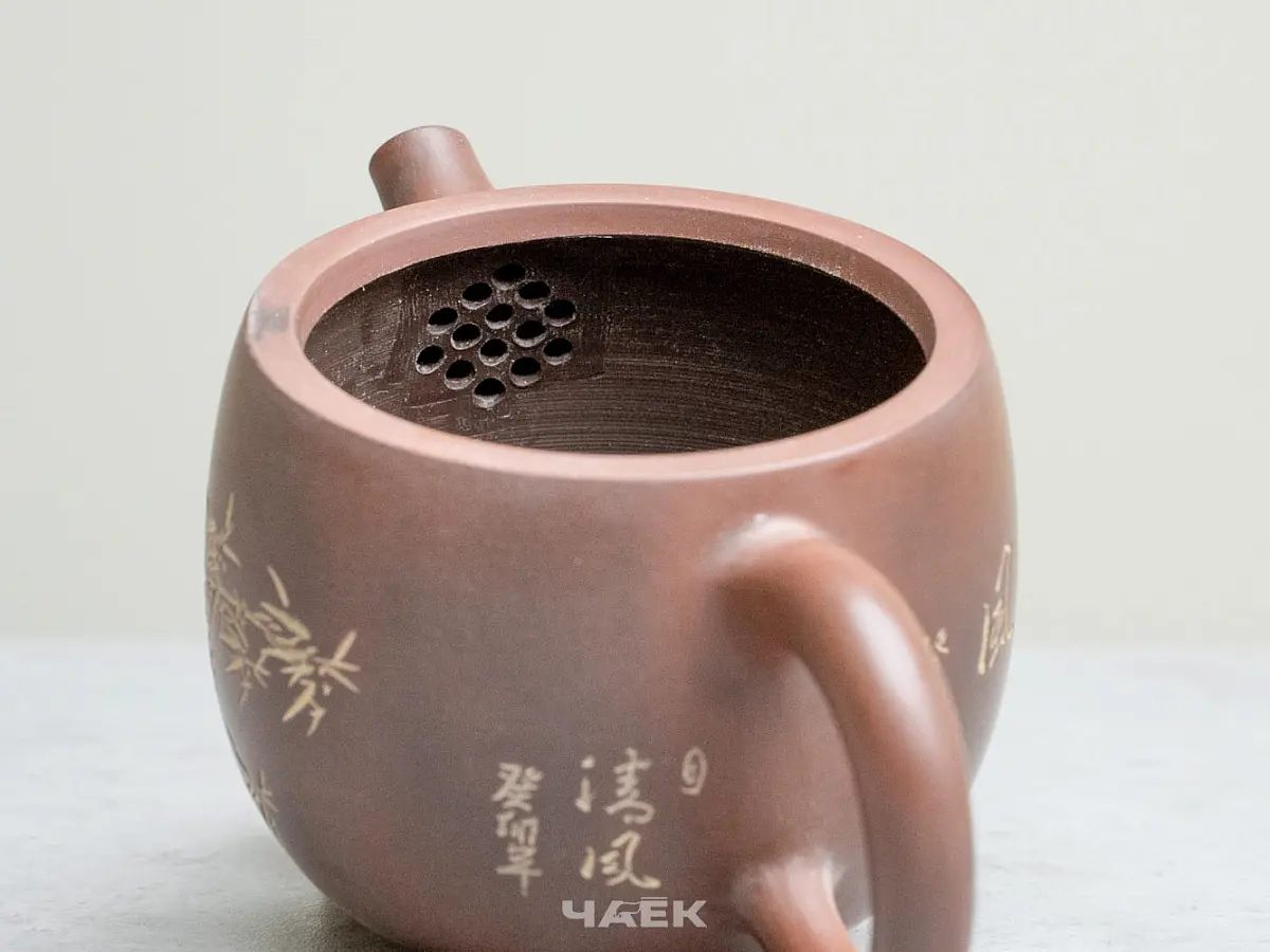 Чайник из Гуанси № 170, керамика Циньчжоу, 135 мл